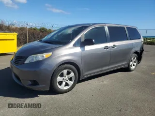 2017 Toyota Sienna L with VIN 5TDZZ3DC7HS895580, listed as a Copart auction lot 81540534 with 47,732 mi miles and Clean Title. Bid and sale history available at DreamBid. Image 1.