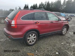 2009 Honda CR-V EX with VIN 5J6RE48539L042412, listed as a Copart auction lot 52133345 with 135,532 mi miles and Salvage Title. Bid and sale history available at carsss.com. Image 3.