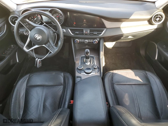 2017 Alfa Romeo Giulia Ti with VIN ZARFAECN5H7542408, listed as a Copart auction lot 42354045 with 118,326 mi miles and Salvage Title. Bid and sale history available at carsss.com. Image 8.