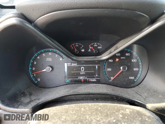 2017 GMC Canyon 4WD SLT with VIN 1GTG6DEN0H1299214, listed as a Copart auction lot 70293774 with 110,617 mi miles and Salvage Title. Bid and sale history available at carsss.com. Image 9.