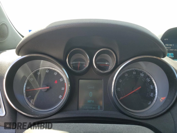 2014 Buick Encore Convenience with VIN KL4CJBSB8EB616927, listed as a Copart auction lot 48500075 with 130,194 mi miles and Salvage Title. Bid and sale history available at carsss.com. Image 9.