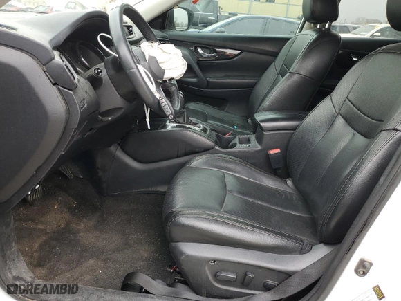 2017 Nissan Rogue SL with VIN 5N1AT2MT0HC886130, listed as a Copart auction lot 48375845 with 0 mi miles and Clean Title. Bid and sale history available at carsss.com. Image 7.