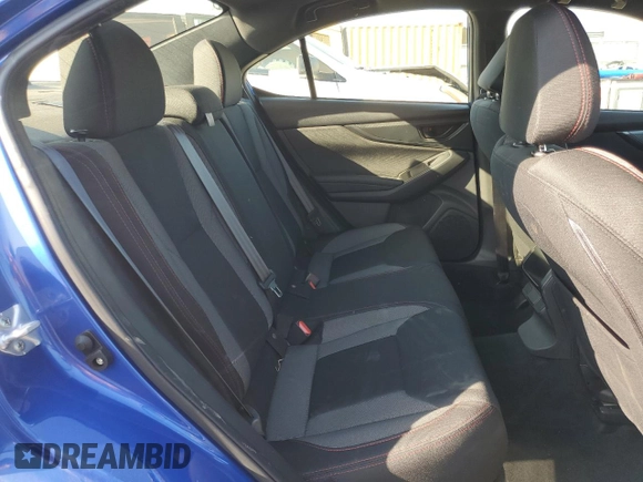 2023 Subaru WRX with VIN JF1VBAB60P8812195, listed as a Copart auction lot 50088245 with 22,588 mi miles and Salvage title. Bid and sale history available at DreamBid. Image 10.
