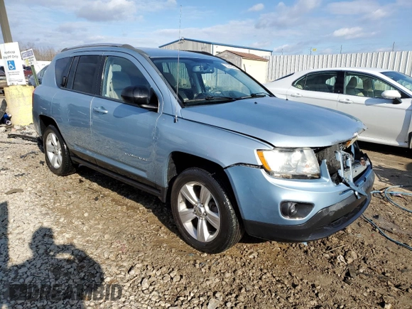 2013 Jeep Compass Sport with VIN 1C4NJCBAXDD169354, listed as a Copart auction lot 83996464 with 173,528 mi miles and Salvage Title. Bid and sale history available at carsss.com. Image 4.