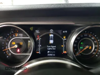 2023 Jeep Gladiator Sport с VIN 1C6HJTAG3PL571060, выставлен на аукционе Copart как лот 46112255 с пробегом 23 352 миль миль и Списание • Salvage title. История ставок и продаж доступна на DreamBid. Изображение 9.