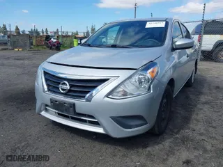 2017 Nissan Versa Sedan SV with VIN 3N1CN7AP2HL845274, listed as a IAAI auction lot 41740717 with 46,288 mi miles. Bid and sale history available at carsss.com. Image 2.