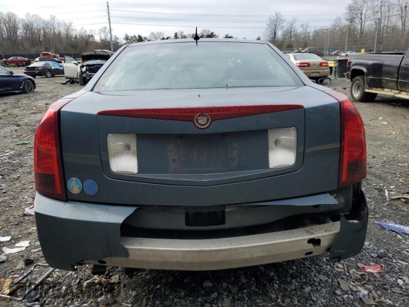 2006 Cadillac CTS with VIN 1G6DM57T660161676, listed as a Copart auction lot 43143275 with 145,814 mi miles and Salvage Title. Bid and sale history available at carsss.com. Image 6.