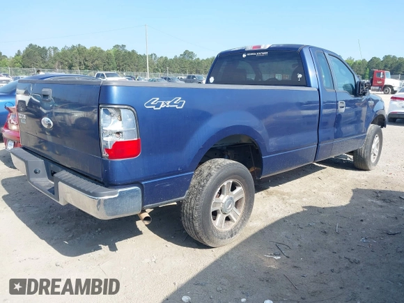 2007 Ford F-150 XL with VIN 1FTRF14W57KD56405, listed as a IAAI auction lot 42124580 with 104,196 mi miles and . Bid and sale history available at DreamBid. Image 4.
