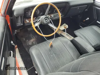 1969 Pontiac GTO z VIN 242379P309028, wystawiony jako Copart lot #75516494 z przebiegiem 597 mil mil oraz Nie do naprawy • Non repairable. Historia ofert i sprzedaży dostępna na DreamBid. Obrazek 8.