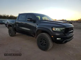 2022 Ram 1500 with VIN 0K0638713856, listed as a Copart auction lot 80997374 with 21,681 mi miles and Clean title. Bid and sale history available at DreamBid. Image 4.