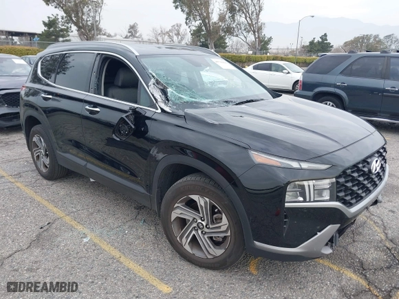 2023 Hyundai Santa Fe SEL with VIN 5NMS24AJ0PH607205, listed as a IAAI auction lot 41731396 with 15,598 mi miles. Bid and sale history available at carsss.com. Image 1.