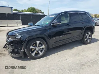 2023 Jeep Grand Cherokee с VIN 1C4RJYB61PC595938, выставлен на аукционе Copart как лот 58748335 с пробегом 28 685 миль миль и Списание • Salvage title. История ставок и продаж доступна на DreamBid. Изображение 1.