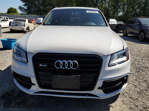 2016 Audi SQ5 Premium Plus with VIN WA1CCAFP6GA018709, listed as a Copart auction lot 66580885 with 101,899 mi miles and Salvage title. Bid and sale history available at DreamBid. Image 5.