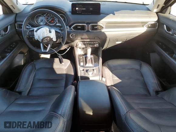 2023 Mazda CX-5 2.5 S Carbon Edition with VIN JM3KFBCM6P0280641, listed as a Copart auction lot 89353875 with 49,497 mi miles and Salvage Title. Bid and sale history available at carsss.com. Image 8.