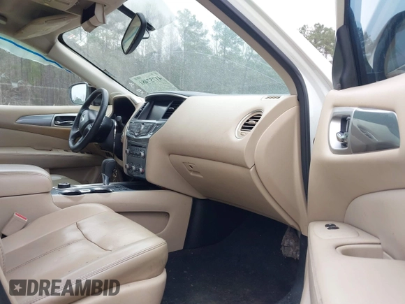 2017 Nissan Pathfinder SL with VIN 5N1DR2MM5HC608649, listed as a IAAI auction lot 41757481 with 168,412 mi miles. Bid and sale history available at carsss.com. Image 5.