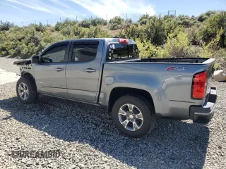 2018 Chevrolet Colorado 4WD Z71 with VIN 1GCGTDEN7J1283266, listed as a Copart auction lot 57833615 with 58,563 mi miles and Salvage title. Bid and sale history available at DreamBid. Image 2.
