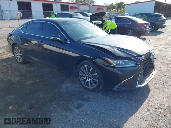 2019 Lexus ES with VIN 58ABZ1B11KU024933, listed as a IAAI auction lot 41920559 with 79,332 mi miles. Bid and sale history available at carsss.com. Image 1.