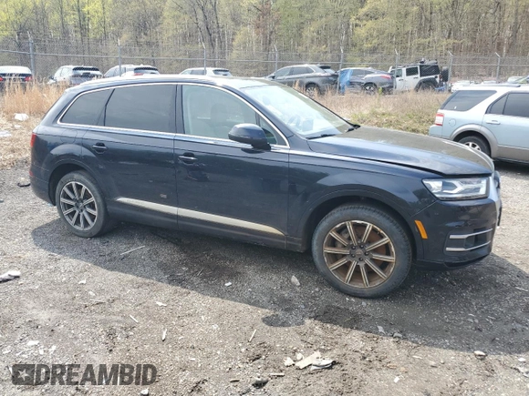 2017 Audi Q7 Premium Plus with VIN WA1LAAF72HD015523, listed as a Copart auction lot 52874355 with 150,977 mi miles and Clean Title. Bid and sale history available at carsss.com. Image 4.