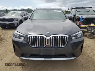 2022 BMW X3 xDrive30i with VIN 5UX53DP02N9J49988, listed as a Copart auction lot 52030915 with 32,916 mi miles and Salvage Title. Bid and sale history available at DreamBid. Image 5.