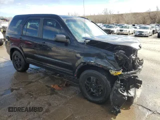 2002 Honda CR-V EX with VIN JHLRD78822C005459, listed as a Copart auction lot 47637385 with 279,741 mi miles and Salvage Title. Bid and sale history available at carsss.com. Image 4.