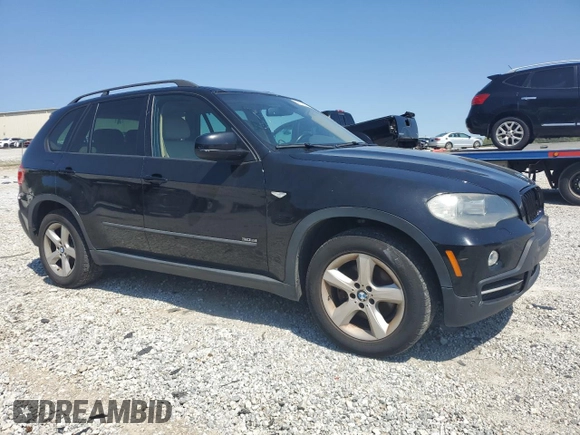 2008 BMW X5 3.0si with VIN 5UXFE43538L036834, listed as a Copart auction lot 52575925 with 203,054 mi miles and Clean Title. Bid and sale history available at carsss.com. Image 4.