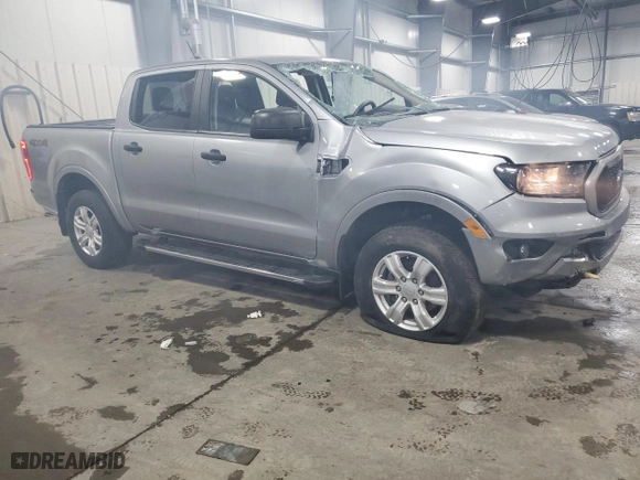 2020 Ford Ranger XL with VIN 1FTER4FH4LLA20674, listed as a Copart auction lot 49239175 with 55,290 mi miles and Salvage Title. Bid and sale history available at carsss.com. Image 4.