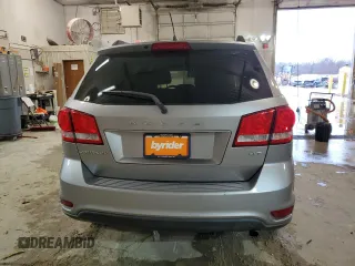2015 Dodge Journey SXT with VIN 3C4PDCBB9FT694895, listed as a Copart auction lot 87417834 with 129,946 mi miles and Salvage Title. Bid and sale history available at carsss.com. Image 6.