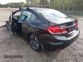 2014 Honda Civic Sedan EX with VIN 19XFB2F82EE082888, listed as a IAAI auction lot 41911732 with 183,450 mi miles. Bid and sale history available at carsss.com. Image 3.
