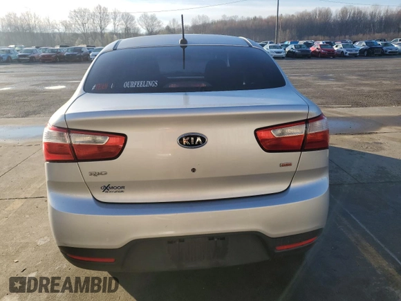 2012 Kia Rio LX with VIN KNADM4A32C6052248, listed as a Copart auction lot 49901875 with 158,818 mi miles and Clean Title. Bid and sale history available at carsss.com. Image 6.