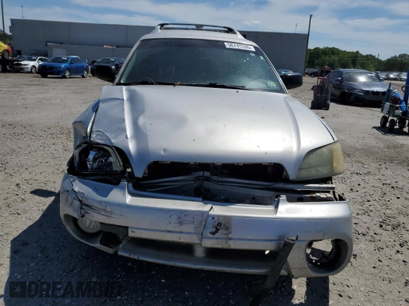 2004 Subaru Legacy Outback with VIN 4S3BH675147611061, listed as a Copart auction lot 56749265 with 205,432 mi miles and Salvage title. Bid and sale history available at DreamBid. Image 5.