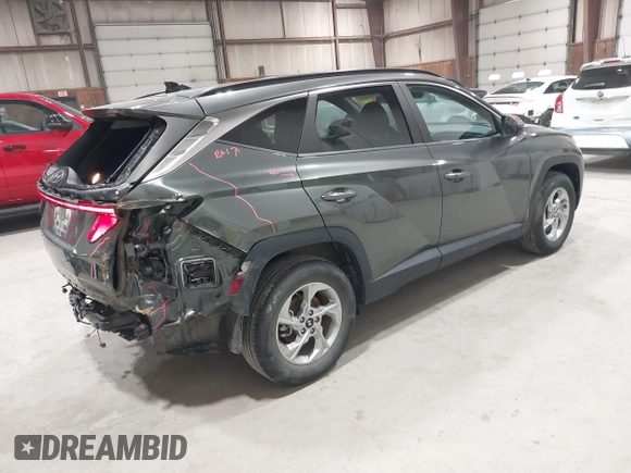 2022 Hyundai Tucson SEL с VIN 5NMJBCAE3NH125964, выставлен на аукционе IAAI как лот 41789897 с пробегом 13 342 миль миль и . История ставок и продаж доступна на DreamBid. Изображение 4.