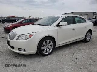 2012 Buick LaCrosse Premium 1 with VIN 1G4GD5E34CF304657, listed as a Copart auction lot 50145805 with 90,982 mi miles and Salvage Title. Bid and sale history available at carsss.com. Image 1.
