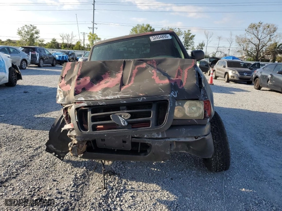2004 Ford Ranger XL with VIN 1FTYR14U14PB15344, listed as a Copart auction lot 52454895 with 107,727 mi miles and Non Repairable. Bid and sale history available at carsss.com. Image 5.
