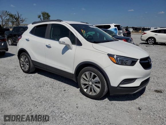 2018 Buick Encore Preferred with VIN KL4CJASB1JB564108, listed as a Copart auction lot 53023835 with 52,785 mi miles and Salvage Title. Bid and sale history available at DreamBid. Image 4.
