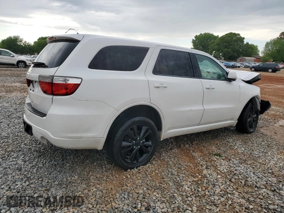 2013 Dodge Durango SXT with VIN 1C4RDHAG4DC671861, listed as a Copart auction lot 54118335 with Not provided miles and Salvage title. Bid and sale history available at DreamBid. Image 3.