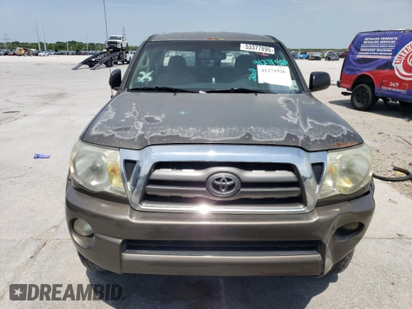 2009 Toyota Tacoma PreRunner with VIN 3TMJU62N39M082384, listed as a Copart auction lot 53377895 with 262,572 mi miles and Clean Title. Bid and sale history available at carsss.com. Image 5.