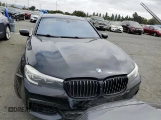 2017 BMW 7 Series 740i with VIN WBA7E2C56HG739456, listed as a Copart auction lot 64728303 with Not Provided miles and . Bid and sale history available at DreamBid. Image 5.