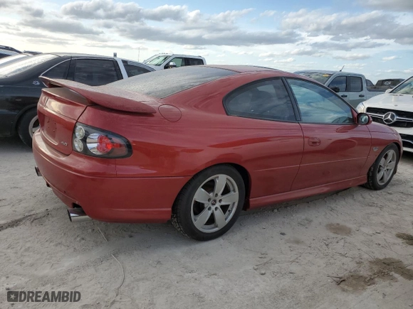 2006 Pontiac GTO with VIN 6G2VX12U66L568064, listed as a Copart auction lot 76411764 with 109,753 mi miles and Salvage Title. Bid and sale history available at carsss.com. Image 3.
