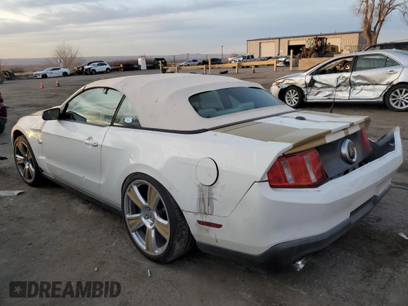 2010 Ford Mustang GT with VIN 1ZVBP8FHXA5141336, listed as a Copart auction lot 85374784 with 61,405 mi miles and Salvage title. Bid and sale history available at DreamBid. Image 2.
