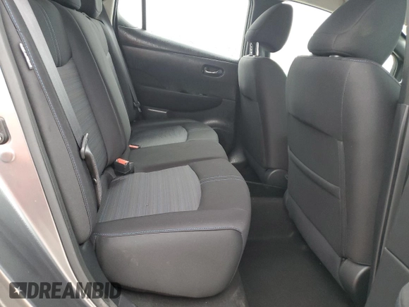 2022 Nissan LEAF SV Plus with VIN 1N4BZ1CVXNC556422, listed as a Copart auction lot 84870204 with 36,481 mi miles and Salvage Title. Bid and sale history available at DreamBid. Image 10.