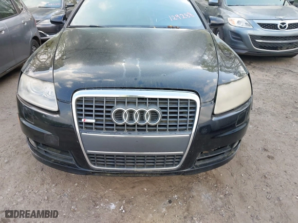 2008 Audi A6 with VIN WAUDH74F48N129288, listed as a IAAI auction lot 41960697 with 196,713 mi miles. Bid and sale history available at carsss.com. Image 6.