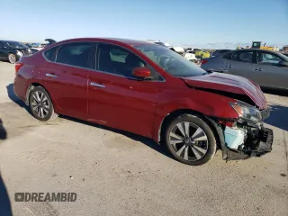 2019 Nissan Sentra S with VIN 3N1AB7AP5KY360122, listed as a Copart auction lot 47047585 with 80,859 mi miles and Salvage Title. Bid and sale history available at carsss.com. Image 4.