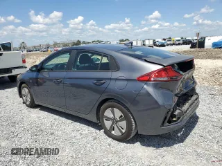 2019 Hyundai Ioniq Blue with VIN KMHC65LC4KU180265, listed as a Copart auction lot 56967965 with 103,681 mi miles and Salvage title. Bid and sale history available at DreamBid. Image 2.