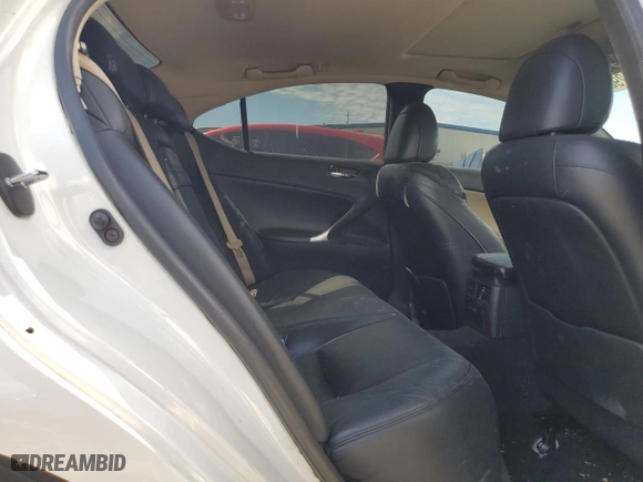 2006 Lexus IS 350 Auto with VIN JTHBE262165006544, listed as a Copart auction lot 52988065 with 197,830 mi miles and Salvage Title. Bid and sale history available at carsss.com. Image 10.