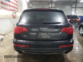 2012 Audi Q7 S line with VIN WA1DGAFE1CD009562, listed as a Copart auction lot 45904125 with 124,378 mi miles and Salvage title. Bid and sale history available at DreamBid. Image 6.