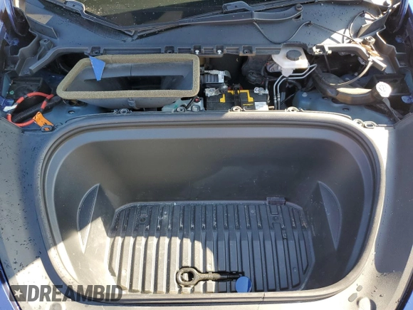 2020 Tesla Model Y Long Range with VIN 5YJYGDEE8LF034719, listed as a Copart auction lot 50888365 with 55,307 mi miles and Salvage Title. Bid and sale history available at DreamBid. Image 13.