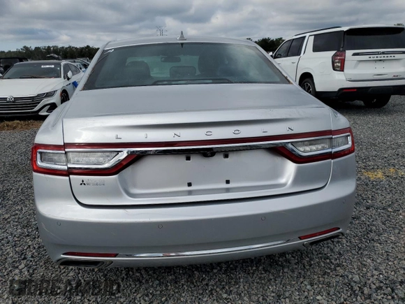2018 Lincoln Continental Select with VIN 1LN6L9SK0J5600604, listed as a Copart auction lot 85613664 with 0 mi miles and Salvage Title. Bid and sale history available at carsss.com. Image 6.