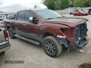 2016 Nissan Titan Platinum Reserve z VIN 1N6BA1F27GN502924, wystawiony jako Copart lot #51345105 z przebiegiem 90 215 mil mil oraz Szkoda całkowita • Salvage title. Historia ofert i sprzedaży dostępna na DreamBid. Obrazek 4.