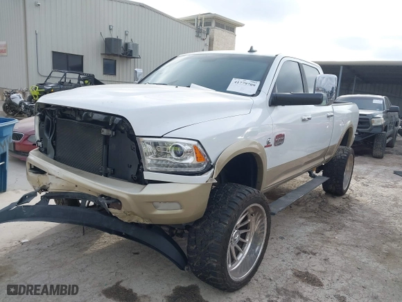 2014 Ram 2500 Longhorn with VIN 3C6UR5GLXEG244401, listed as a IAAI auction lot 41779709 with 180,760 mi miles. Bid and sale history available at carsss.com. Image 17.