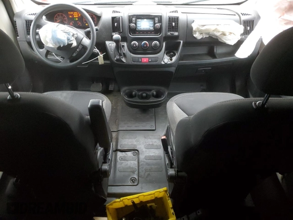 2018 Ram ProMaster Cargo with VIN 3C6URVJG8JE108270, listed as a Copart auction lot 46243125 with 43,752 mi miles and Salvage Title. Bid and sale history available at carsss.com. Image 8.